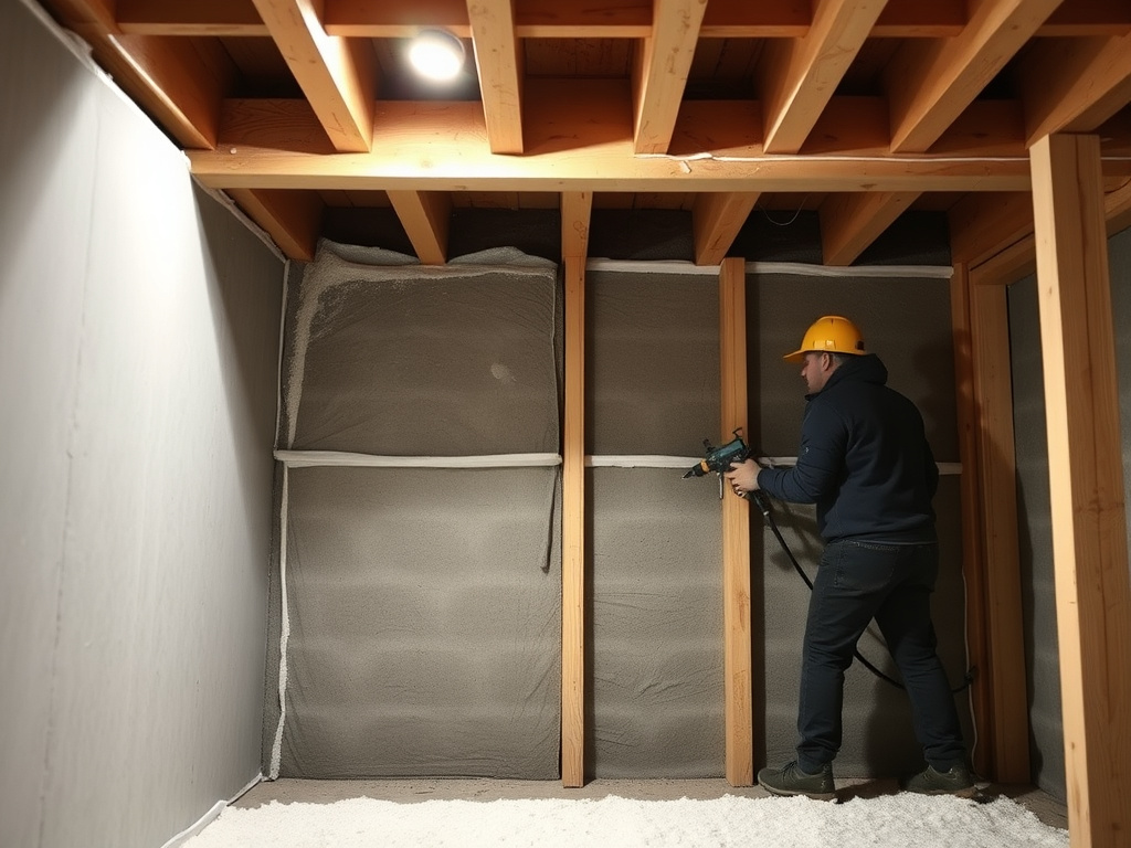 Basement & Rim Joist Spray Foam Insulation