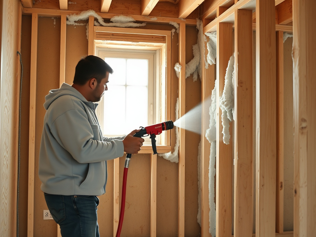 Wall Spray Foam Insulation